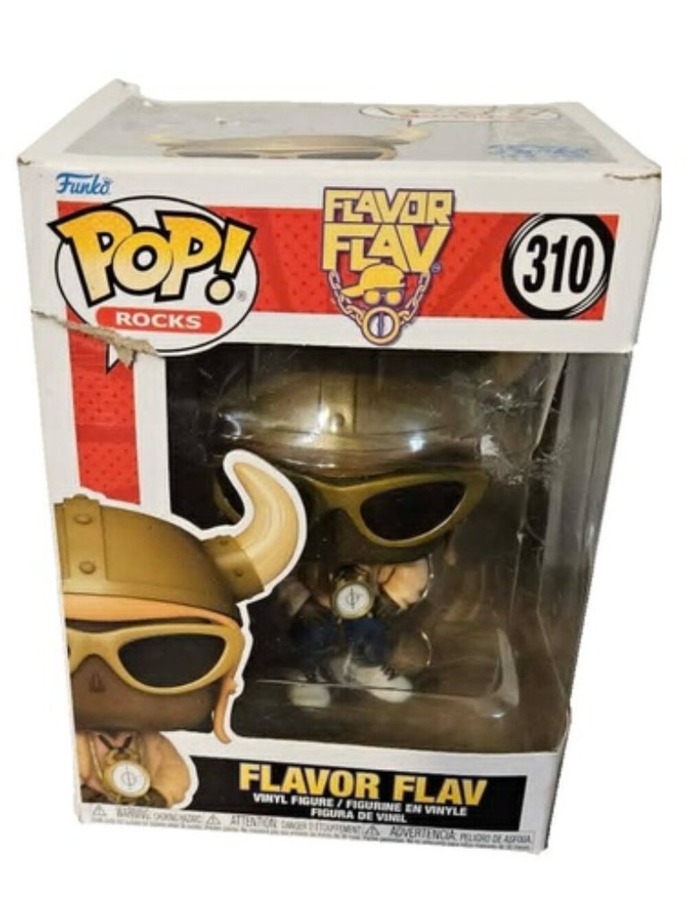 Funko Pop Rocks Flavor Flav #310 💥 New in Box! -- ITEM #2452
